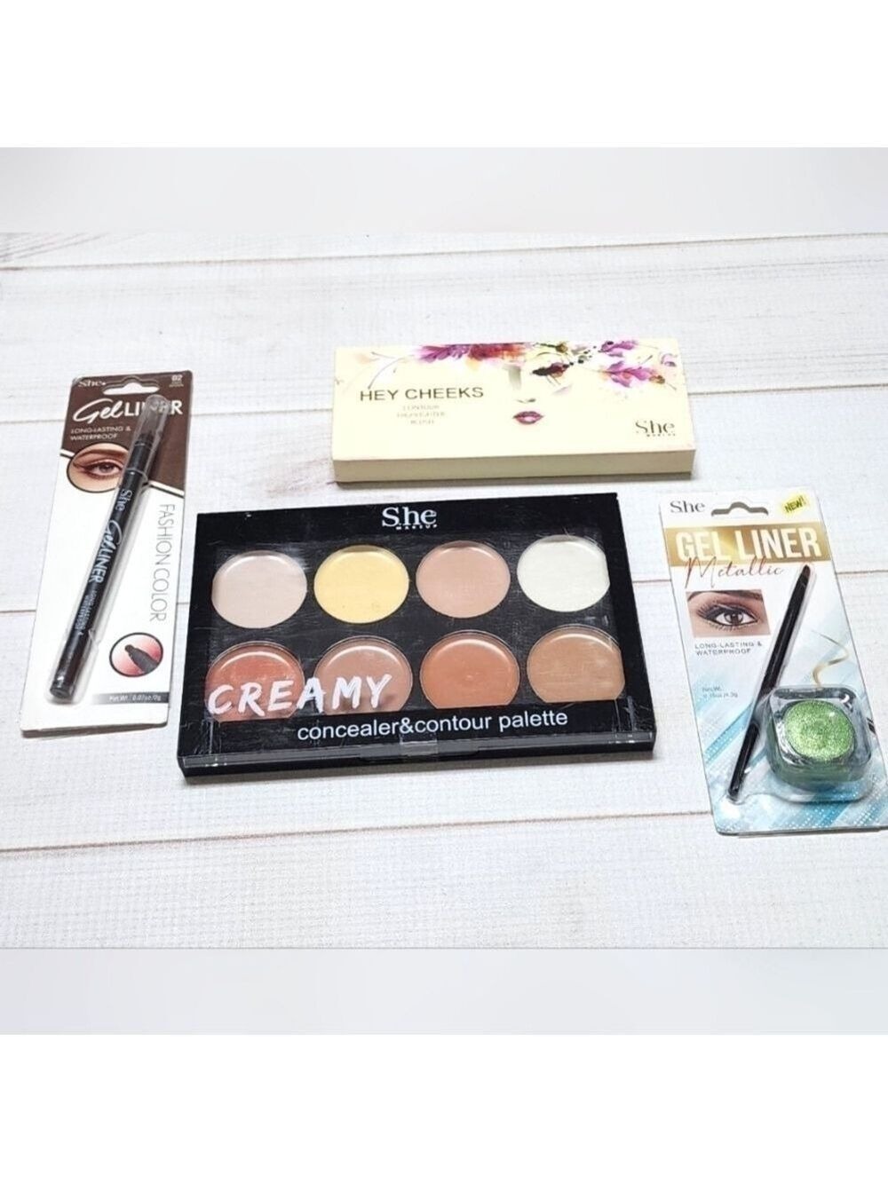 4 Piece S.he Makeup Bundle - New In Package
